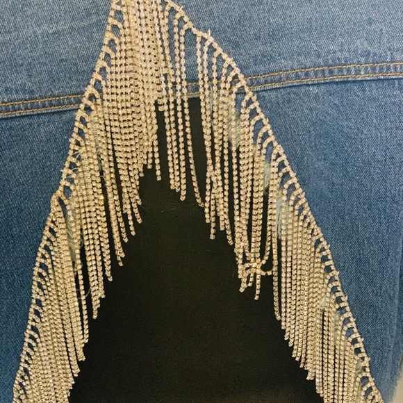 Fringe Jean Jacket - Picture 3 of 4
